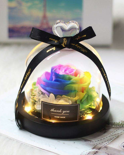 Forever Enchanted Glass Dome Rose: An Enduring Emblem of Affection