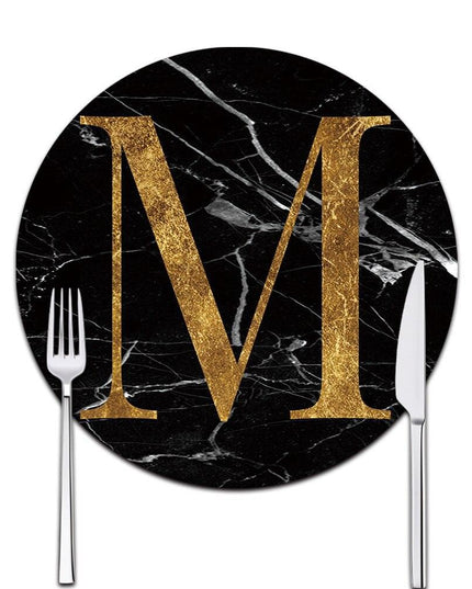 Personalized Monogram Coasters for Sophisticated Table Settings