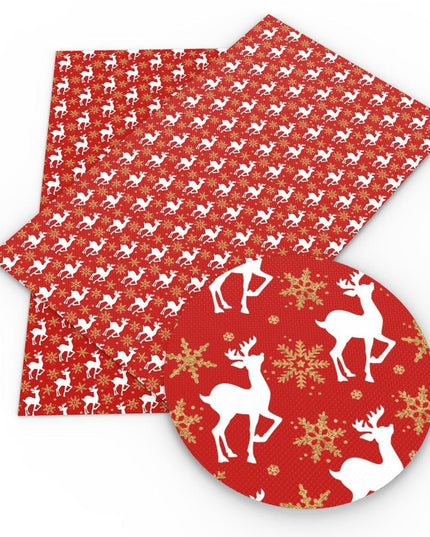 Enchanting Festive Synthetic Leather Crafting Kit: Create Holiday Masterpieces