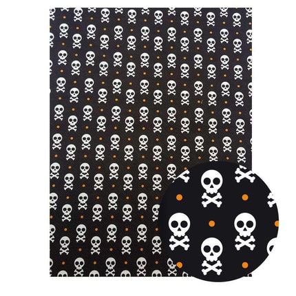 Sparkling Black Faux Leather Crafting Kit - Essential DIY Supplies