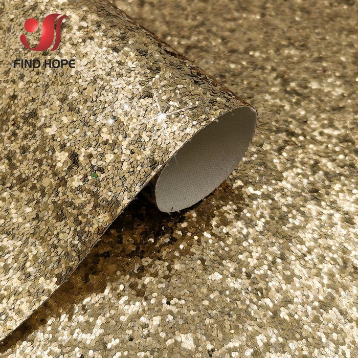 Sparkling Rainbow Luxury Vinyl Leather Fabric - Essential for Creative Crafters