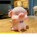 Charming Cartoon Piggy Bank - Fun Savings Tool & Decor Essential