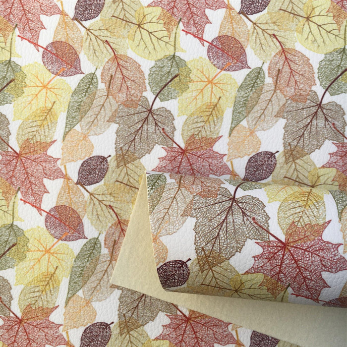 Vibrant Floral and Rainbow Synthetic Leather Crafting Set: Unlock Your Creativity