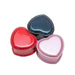 Heart-Shaped LED Wedding Jewelry Box - Elegant Storage for Rings and Earrings