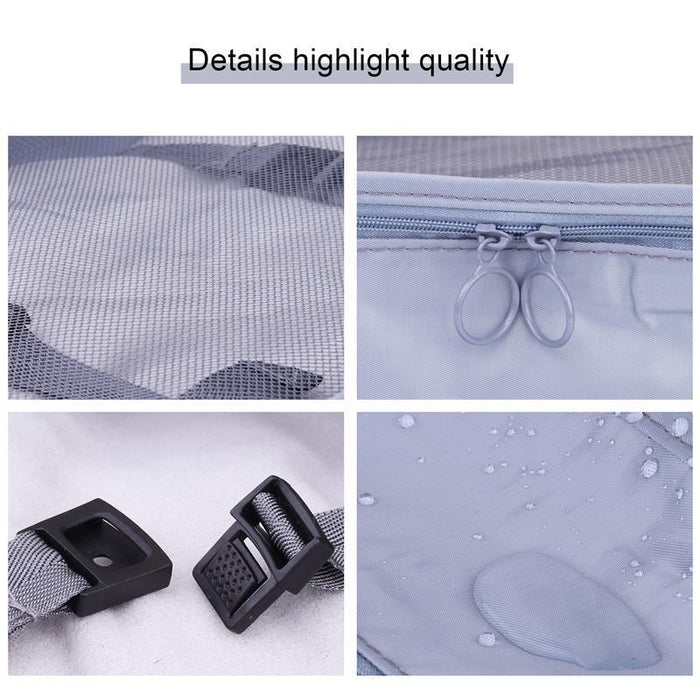 Travel Smart: Versatile 8/6/1-Piece Organizer Set for Effortless Packing