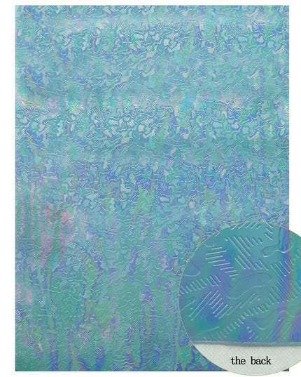 Sparkling Eco-Friendly Faux Leather Craft Kit - Customizable and Colorful Accents