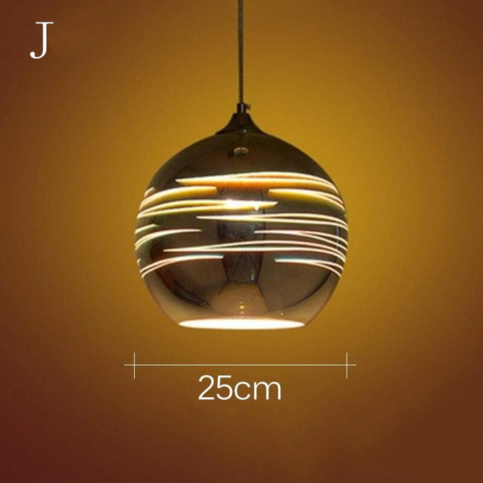 Starry Night Celestial Glass Pendant Lights for Enchanting Ambiance