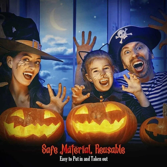 Moonlit Mystique: Luxe Vampire Fangs for Spellbinding Halloween Makeovers 🌙🦇