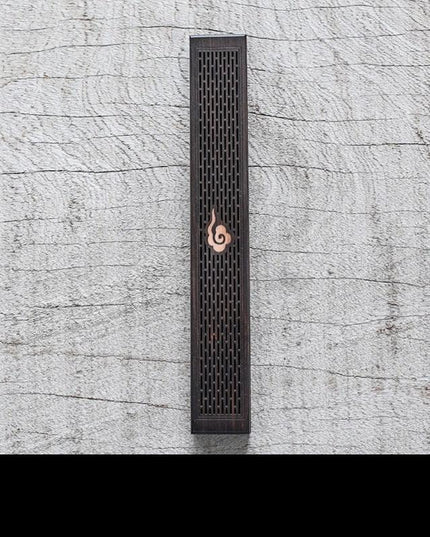 Elegant Handcrafted Wooden Incense Holder with Soothing Aromatherapy Benefits