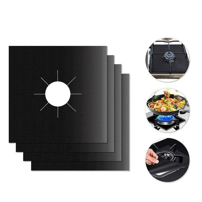 Gas Stove Top Protector Kit - Effortless Cleaning Solution for Your Kitchen