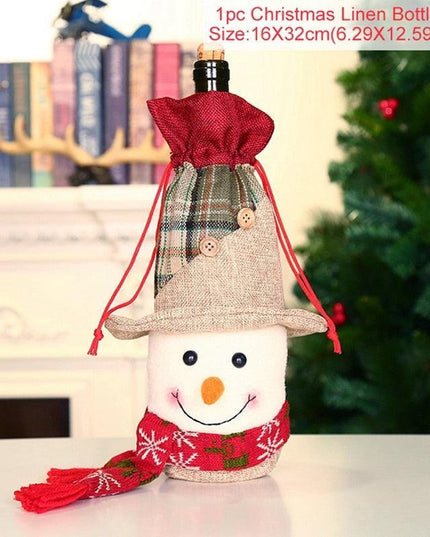 Holiday Cheer Wine Bottle Dress: Celebrate in Festive Elegance