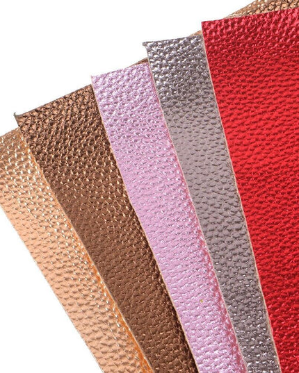 Elegant Lychee Hollow Synthetic Leather for Creative Masterpieces