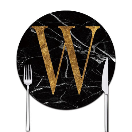 Personalized Monogram Coasters for Sophisticated Table Settings