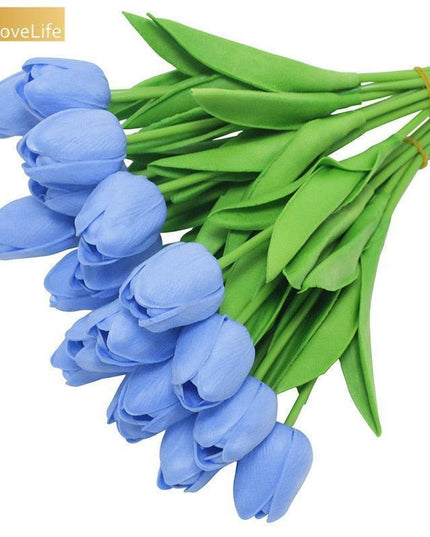 Delightful Mini Tulip Bouquet: A Touch of Timeless Floral Charm