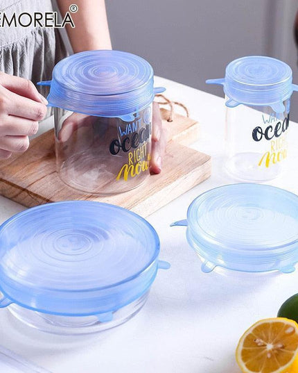 Multi-Size Silicone Stretch Lid Set: Your Ultimate Kitchen Storage Solution