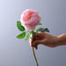 5pcs Premium Realistic Rose Peony Artificial Flowers