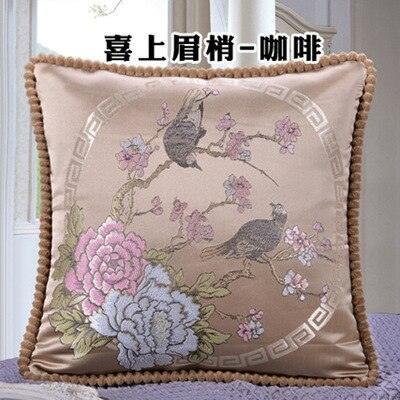 Floral Elegance Handcrafted Decorative Pillow Cover