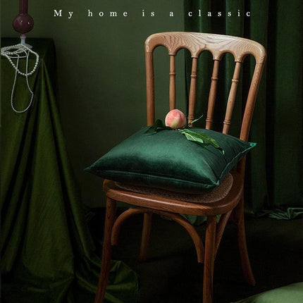 Chic Reversible Velvet Pillowcase Set - Elevate Your Home Decor with Stylish Dual-Prints