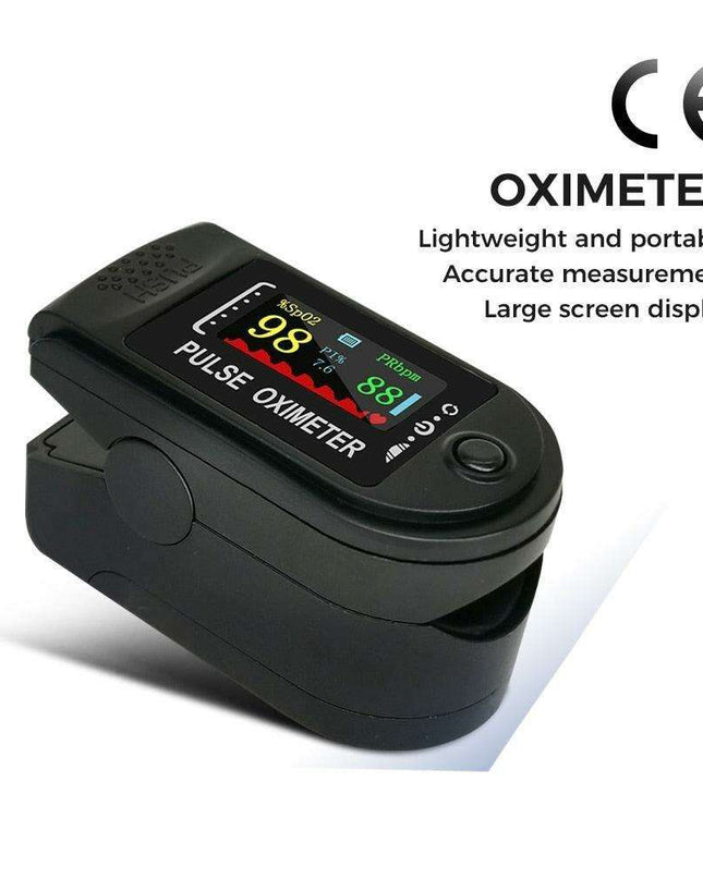 Family Health Defender Pulse Oximeter - Long-lasting Battery for Comprehensive Health Tracking