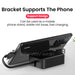 4-in-1 Retractable USB Cable with Phone Stand - Charging Solution for iPhone 12 Pro and Multiple Devices