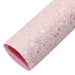 Sparkling Chunky Glitter Sequins Vinyl Fabric Sheets