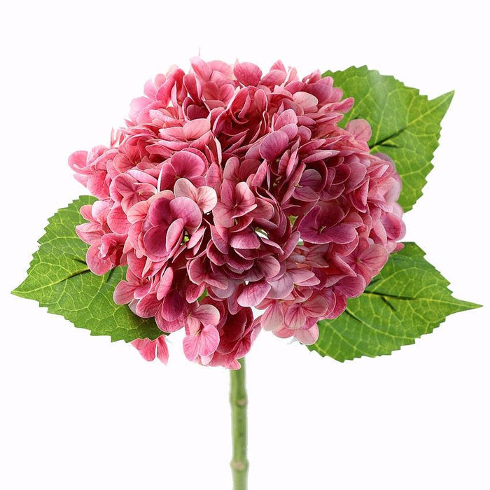 Lifelike 3D Latex Hydrangea Bouquet - Exquisite Home and Event Decoration