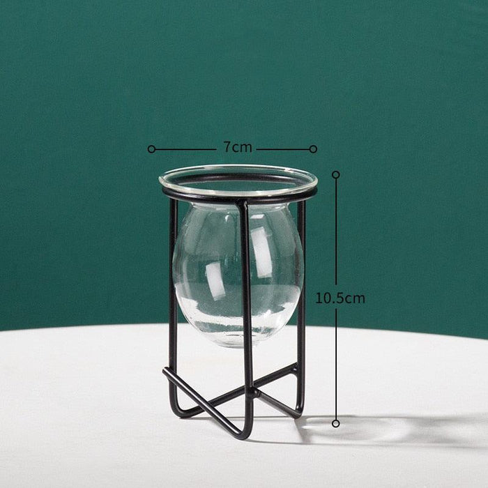 Nordic Artisan Glass Vase - Stylish Home Accent Piece