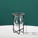 Nordic Elegance Handblown Glass Vase - Chic Decor Accent