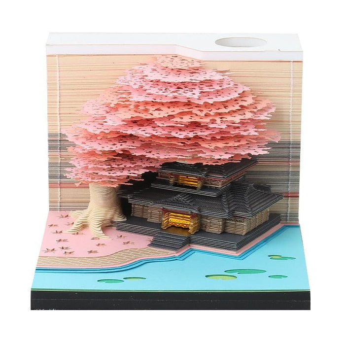 Elegant 3D Kawaii Piano Memo Pad - Chic Mini Journal for Artistic Inspiration