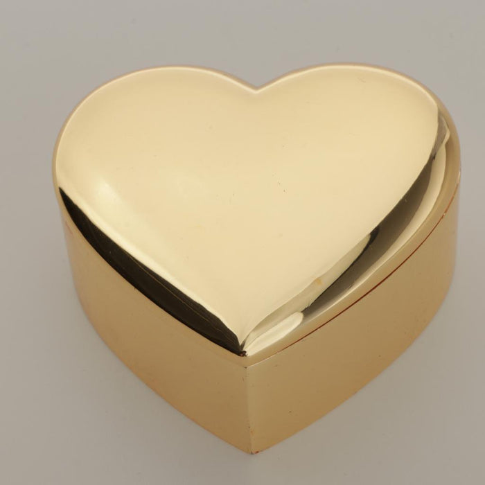 Charming Heart-shaped Keepsake Jewelry Box