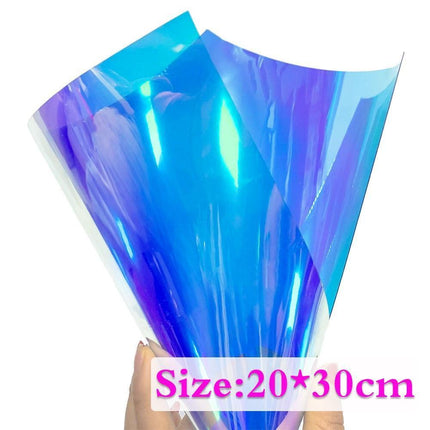 Holographic Iridescent PVC Crafting Sheet