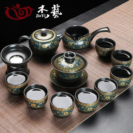 Elegant Porcelain Kung Fu Tea Set: Transform Your Tea Experience