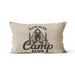 Personalized Cartoon Camping Linen Pillowcase