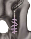 Purple Earrings