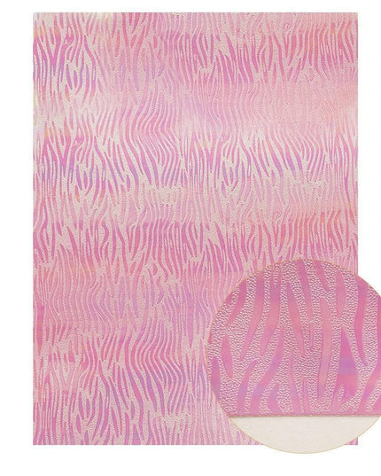 Glamorous Pink Glitter Faux Leather Craft Sheets - Perfect for Stunning Projects