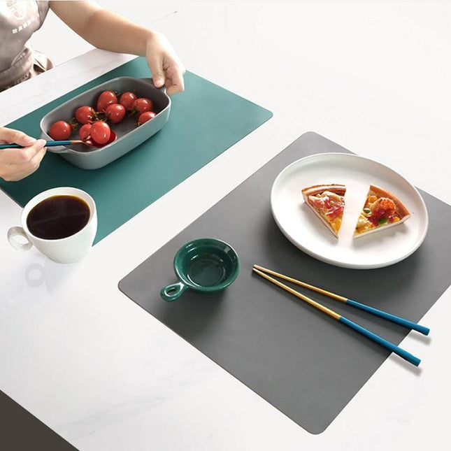 Morandi Silicone Dining Mat: Stylish, Heat-Resistant Protection for Your Table