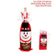 Festive Christmas Wine Bottle Cover for Holiday Joy and Elegance