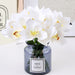 6-Piece Real Touch Butterfly Orchid Bouquet - Assorted Colors