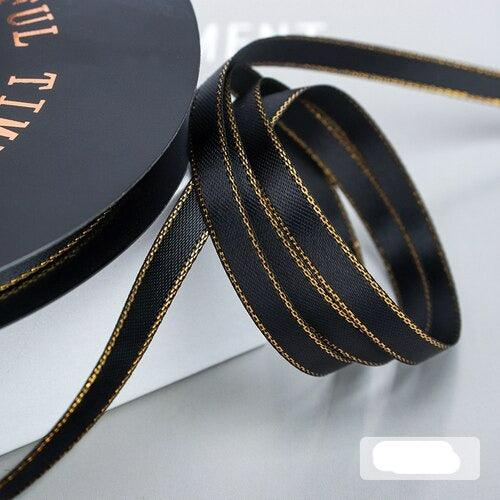Luxe Sparkle Satin Ribbon Bundle - 50Yards Ribbon Set for Creative Projects