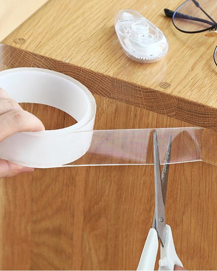 Revolutionary Nano Gel Double-Sided Tape for Effortless Home Organization!