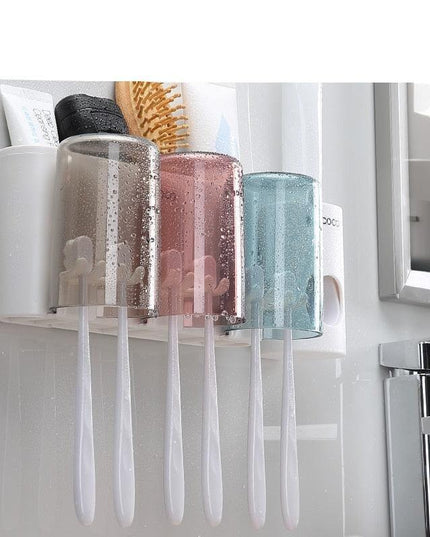 Family-Friendly Toothbrush Holder - Ultimate Bathroom Organizer for Shared Spaces