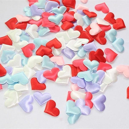 Romantic Heart-Shaped Petals for Weddings: 500pcs Bag of Timeless Elegance