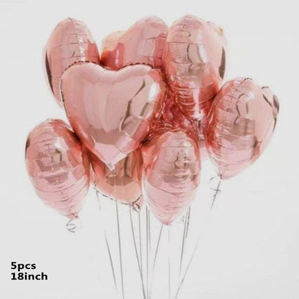 Romantic Heart-Shaped Balloon Collection for Special Moments