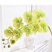 Lifelike Butterfly Orchid Faux Floral Arrangement - 10 Pack