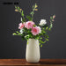 Elegant Realistic Rose Bouquet - Set of 10 Artificial Roses for Wedding and Home Decor