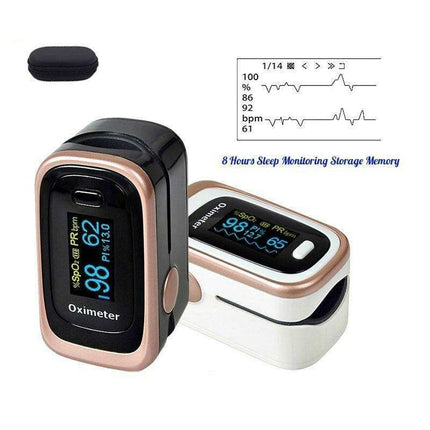 Premium OLED Pulse Oximeter for Sleep Monitoring with Extended Battery Life