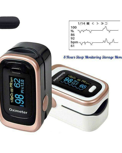Premium OLED Pulse Oximeter for Sleep Monitoring with Extended Battery Life