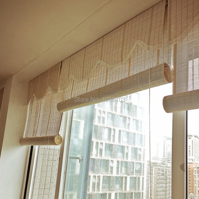 Chic Bamboo Roller Shades: Elevate Your Decor with Elegance and Functionality