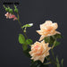 Lifelike Rose Bouquet - 10-Piece Real Touch Artificial Roses for Wedding and Home Decor