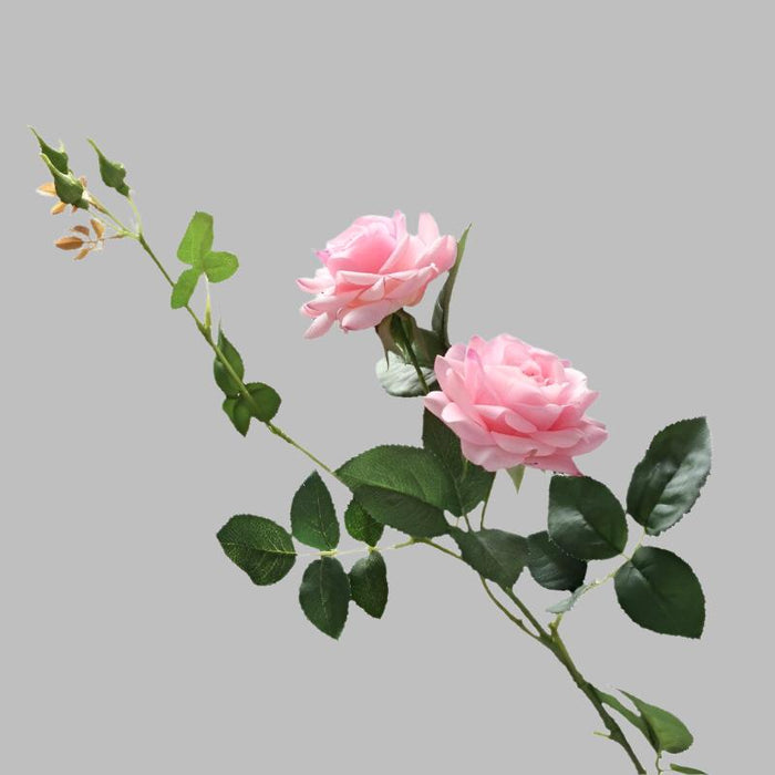 Elegant Realistic Rose Bouquet - Set of 10 Artificial Roses for Wedding and Home Decor